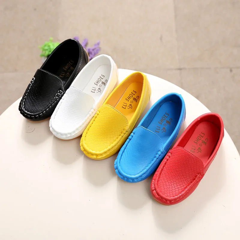 BEKAMILLE Kids Boat Shoes