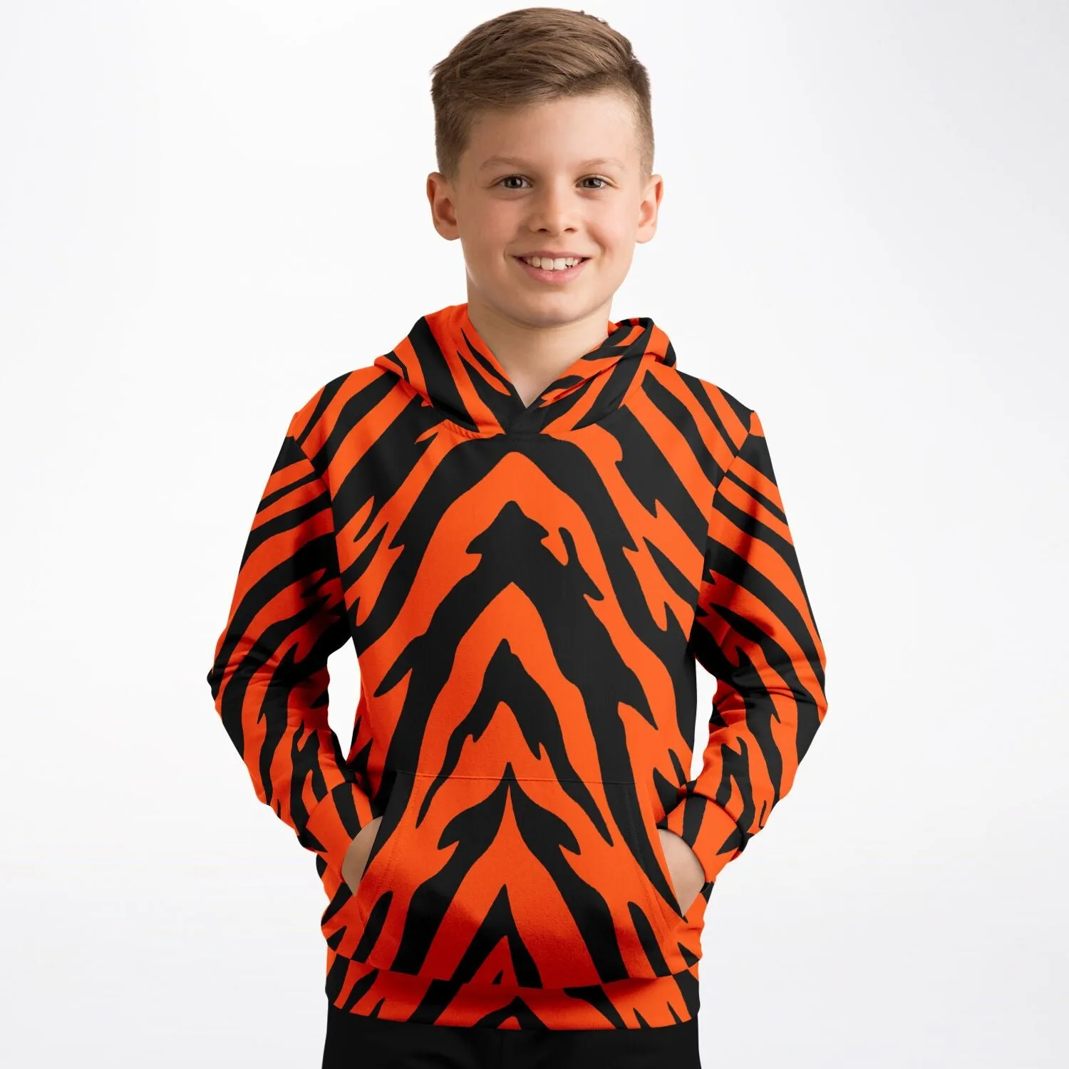 Bengal Tiger Stripe Kids' Hoodie