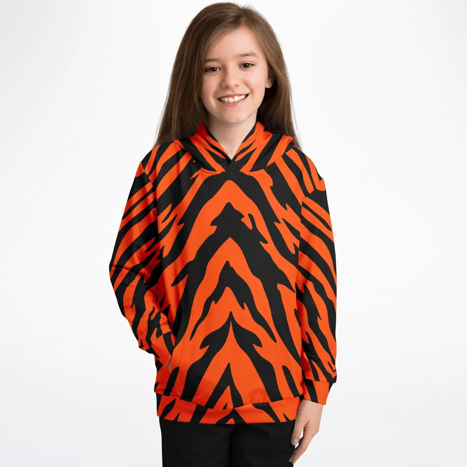 Bengal Tiger Stripe Kids' Hoodie