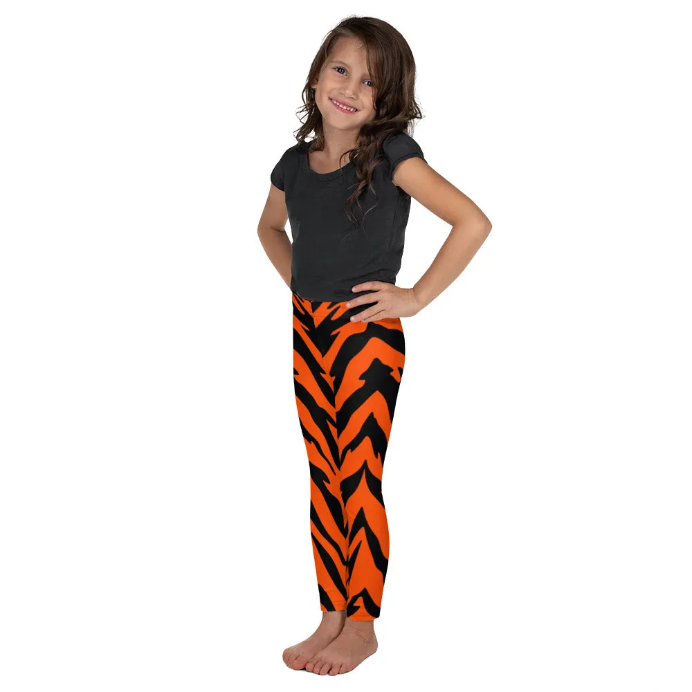 Bengal Tiger Stripe Kids' Leggings