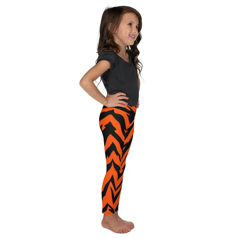 Bengal Tiger Stripe Kids' Leggings