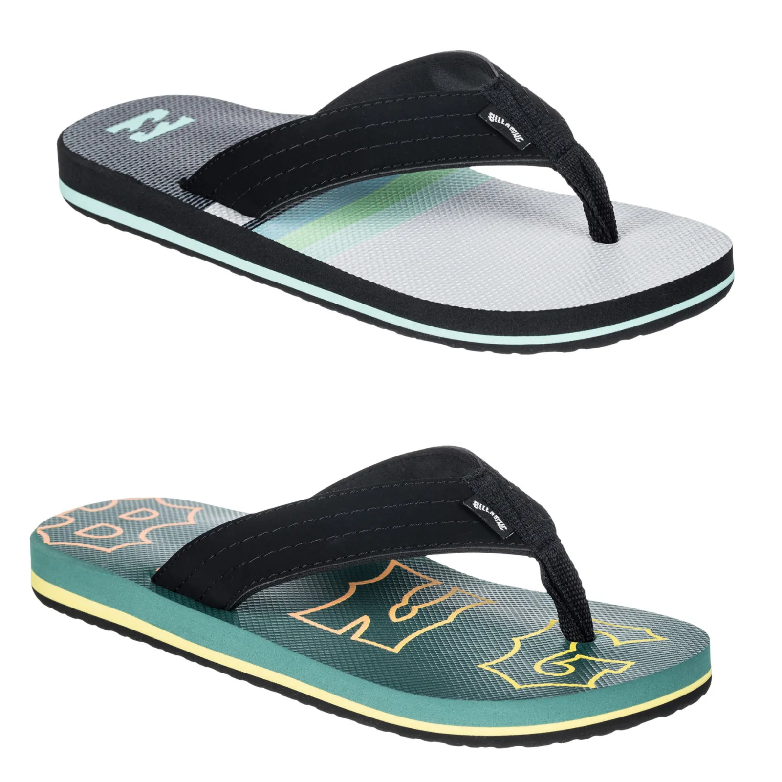 Billabong Kids All Day Theme Flip Flops