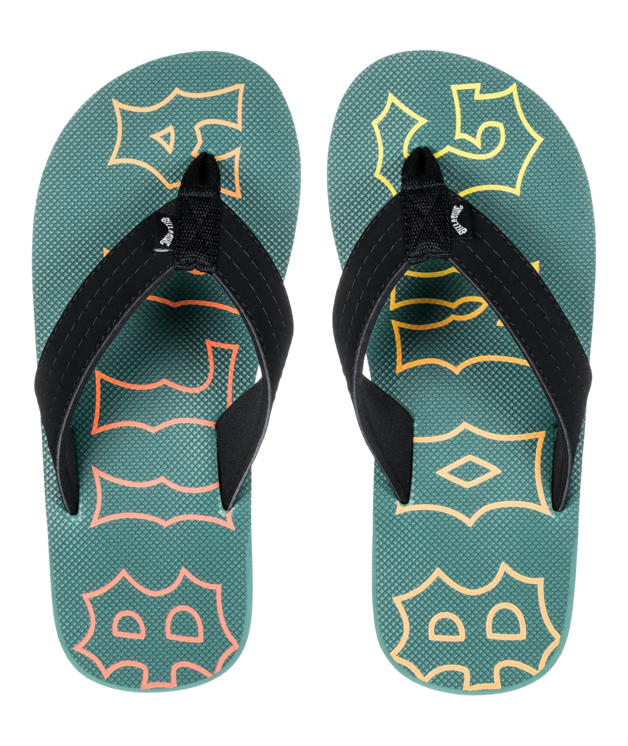 Billabong Kids All Day Theme Flip Flops