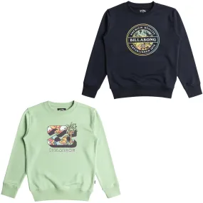 Billabong Kids Foundation Crew Neck Sweatshirt