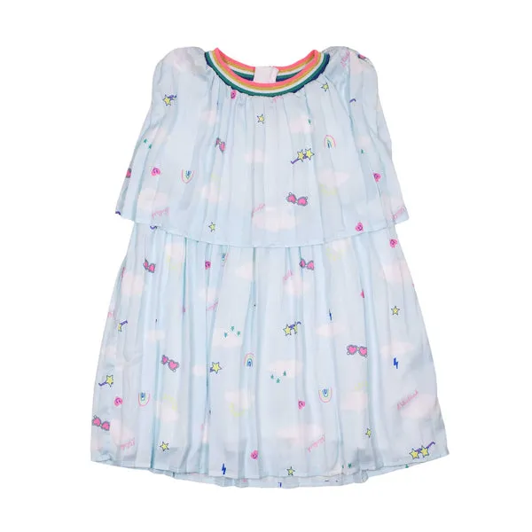 Billieblush Kids Sleeveless Pleated Dress