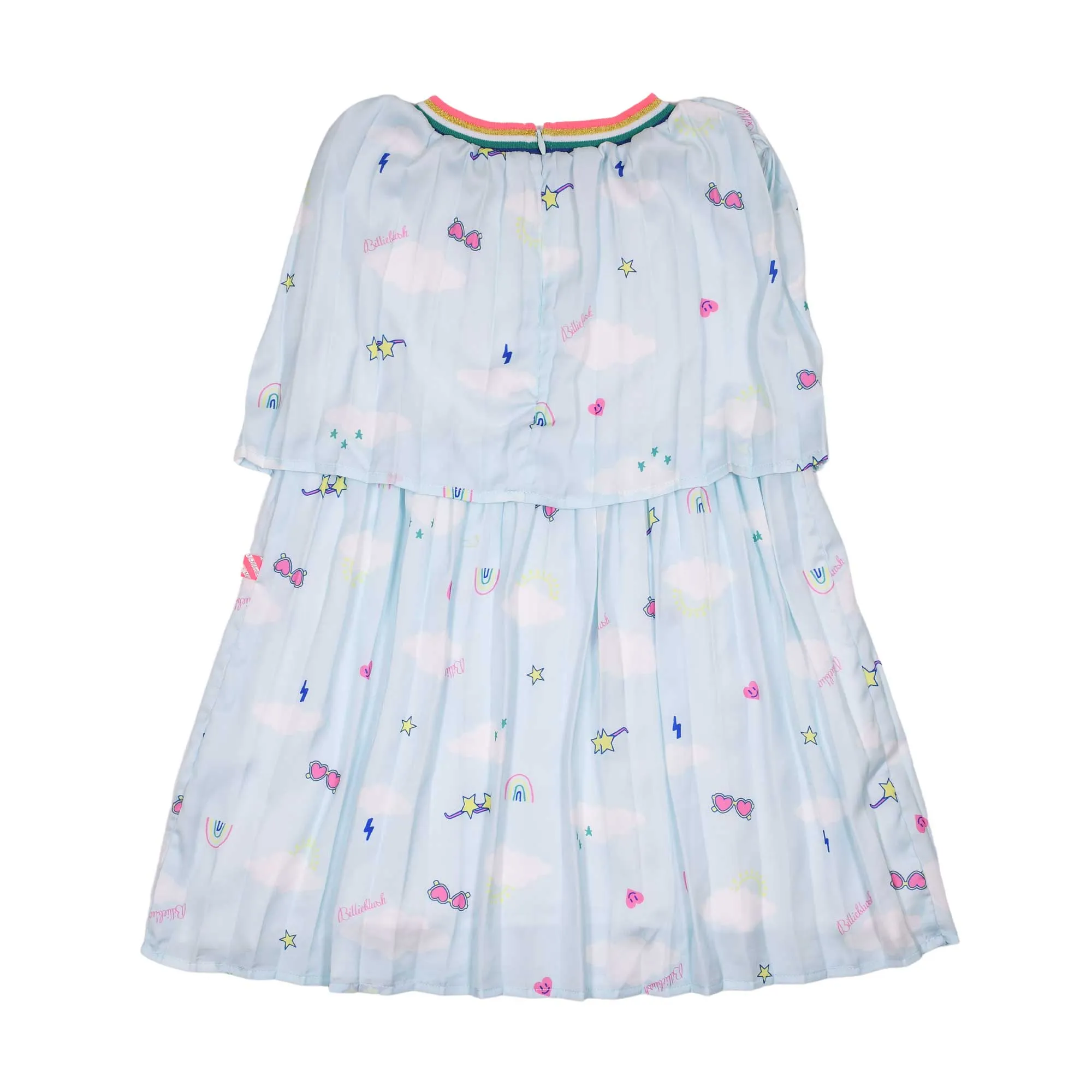 Billieblush Kids Sleeveless Pleated Dress