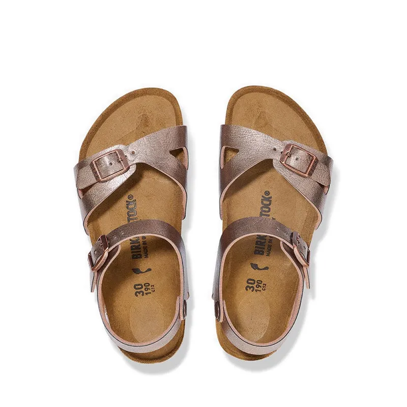 Birkenstock Rio Kids Birko Flor Graceful Taupe