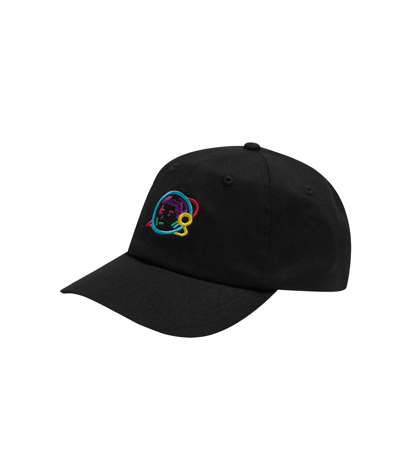 Black Youth Space Helmet Cap