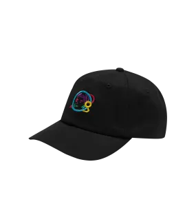 Black Youth Space Helmet Cap