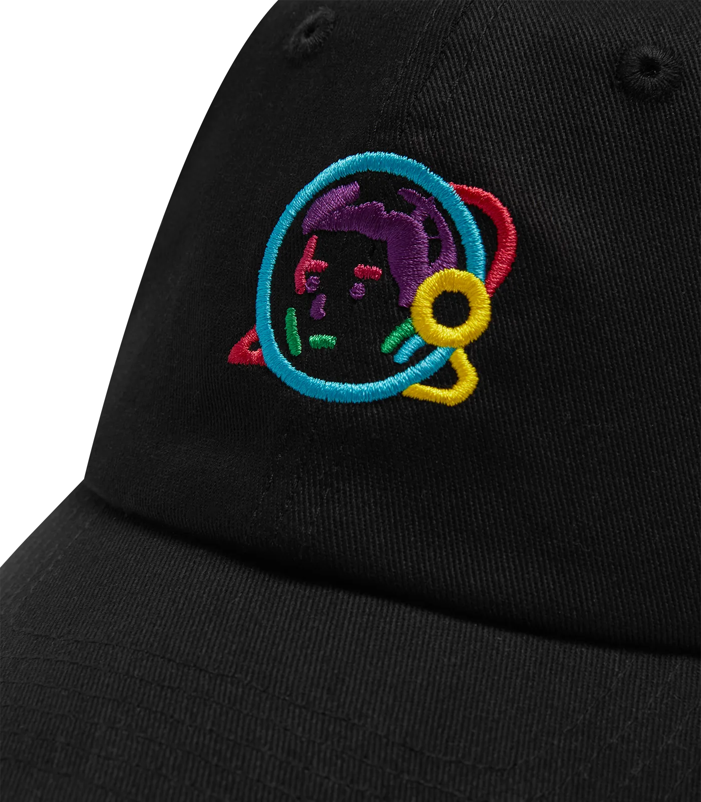 Black Youth Space Helmet Cap