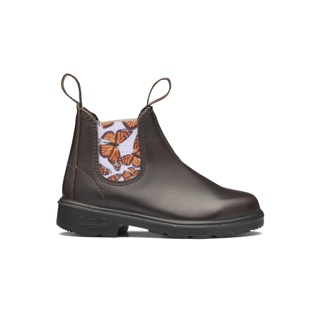 Blundstone - 2395 (Kids) Brown/Butterfly Lilac Elastic