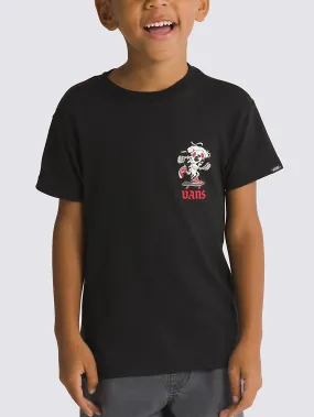 Boys Pizza Skull Shirt