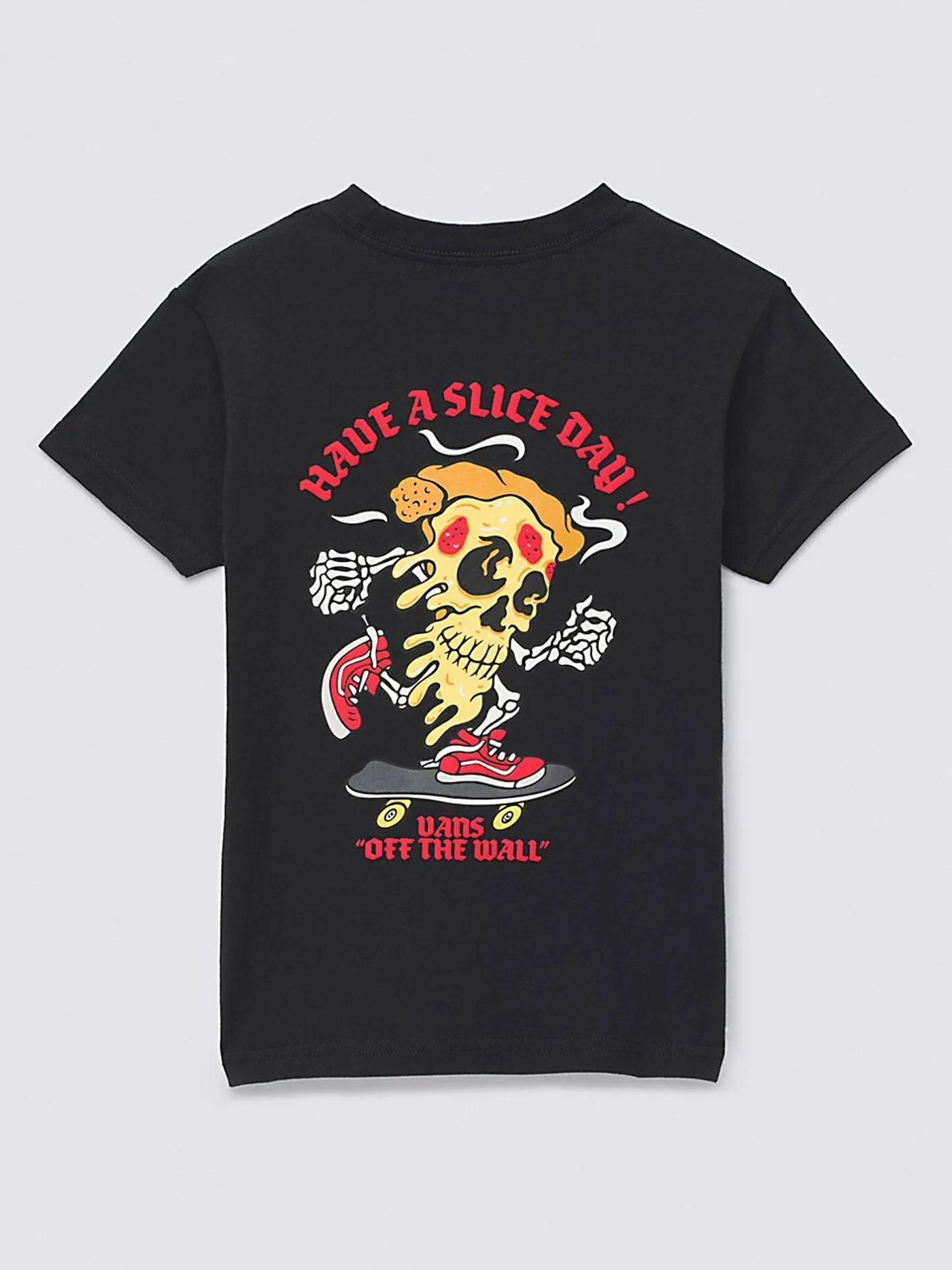 Boys Pizza Skull Shirt