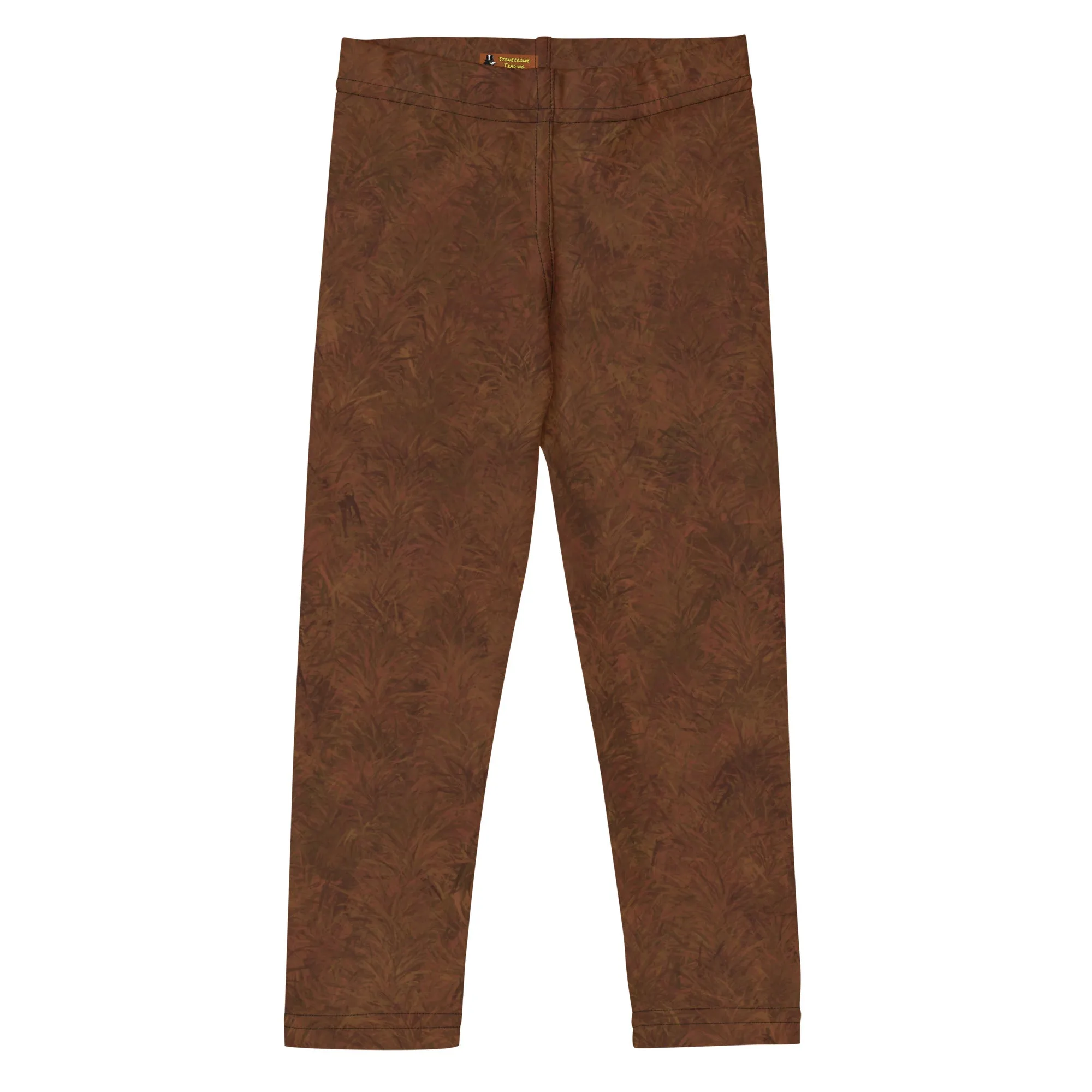 Brown Fur Pattern Kids' Leggings