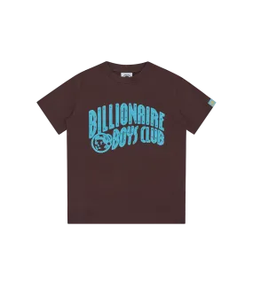 Youth Brown T-Shirt with Arch Logo