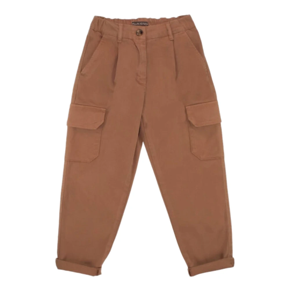 Brown Pants with Removable Belt