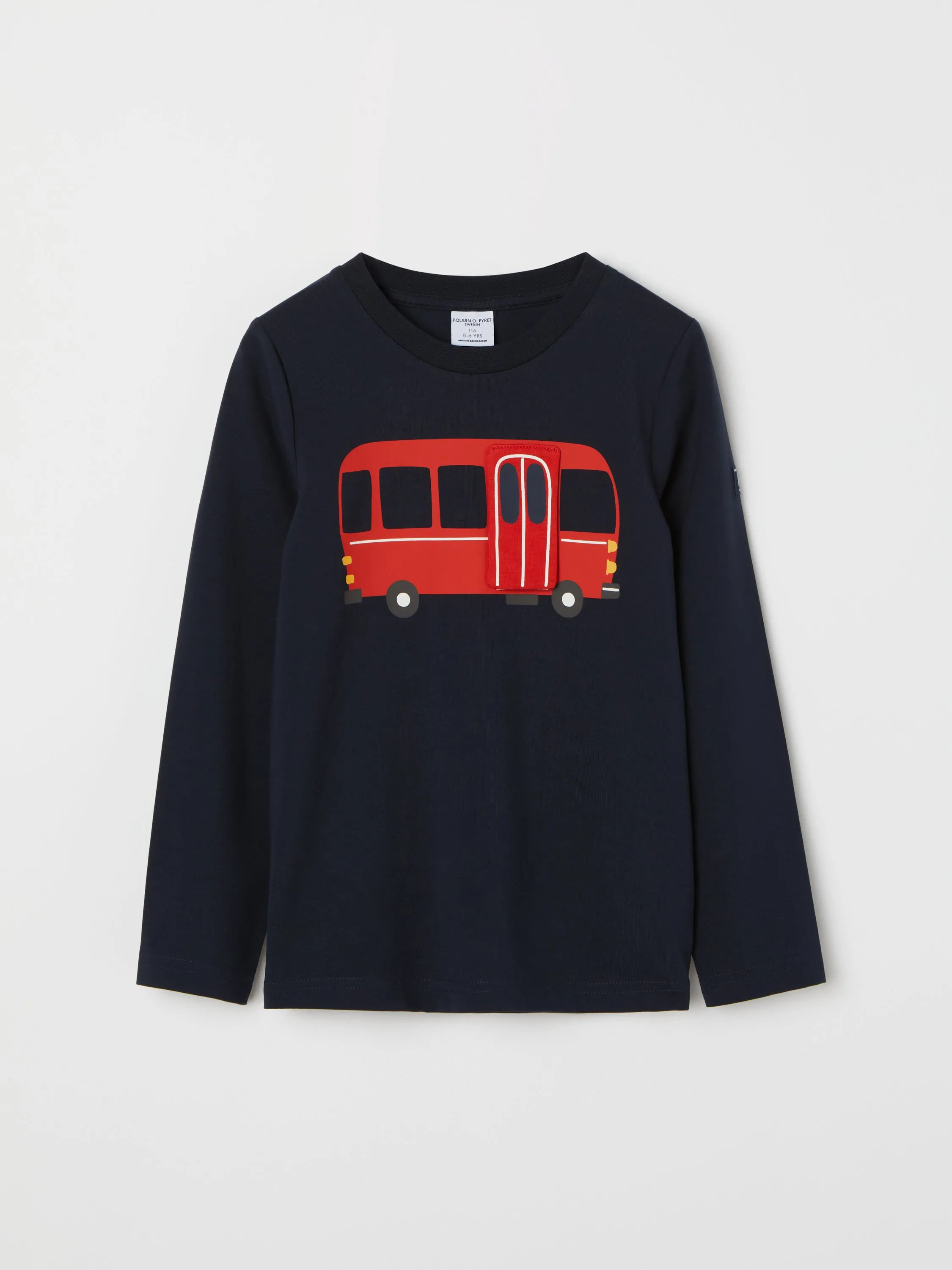 Bus Print Kids Top