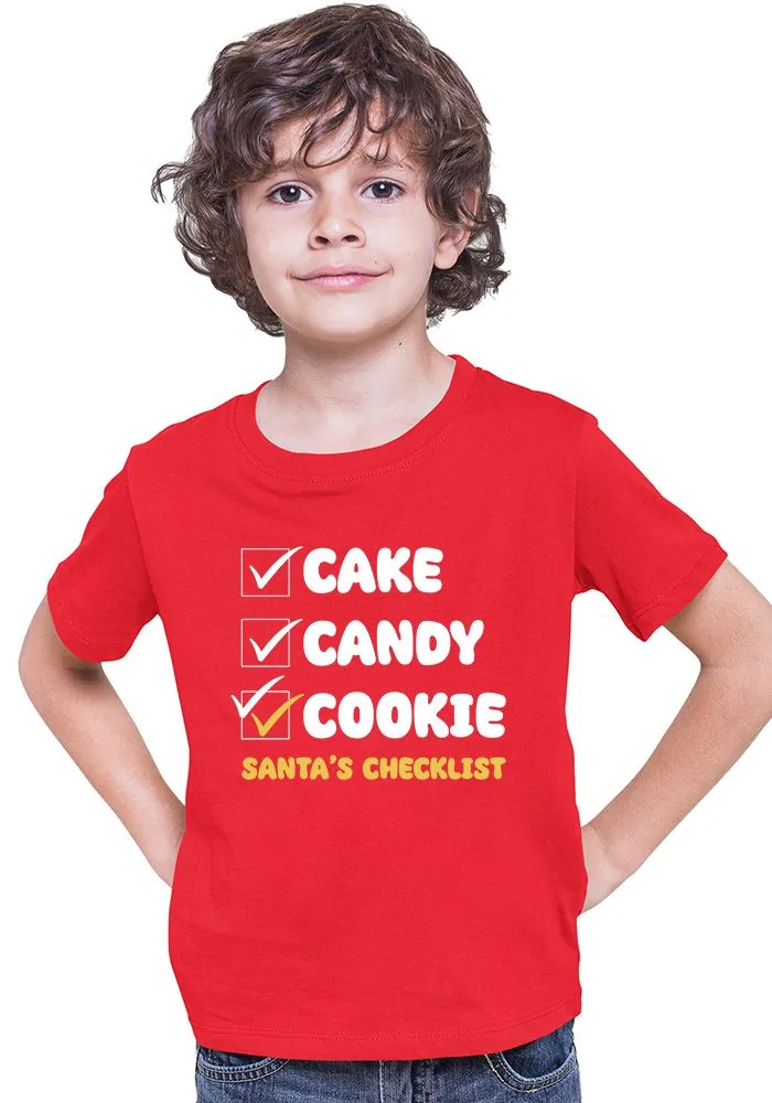 Cake Candy Cookie Kids T-Shirt