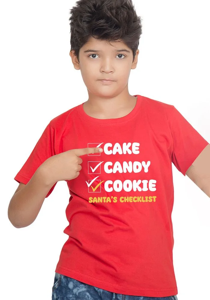 Cake Candy Cookie Sr Kids T-Shirt