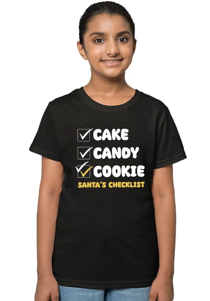 Cake Candy Cookie Sr Kids T-Shirt