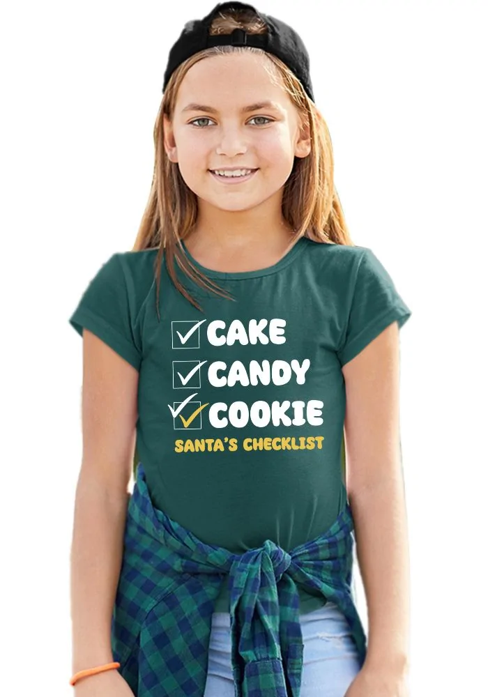 Cake Candy Cookie Sr Kids T-Shirt