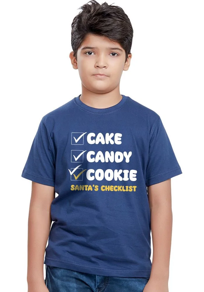 Cake Candy Cookie Sr Kids T-Shirt