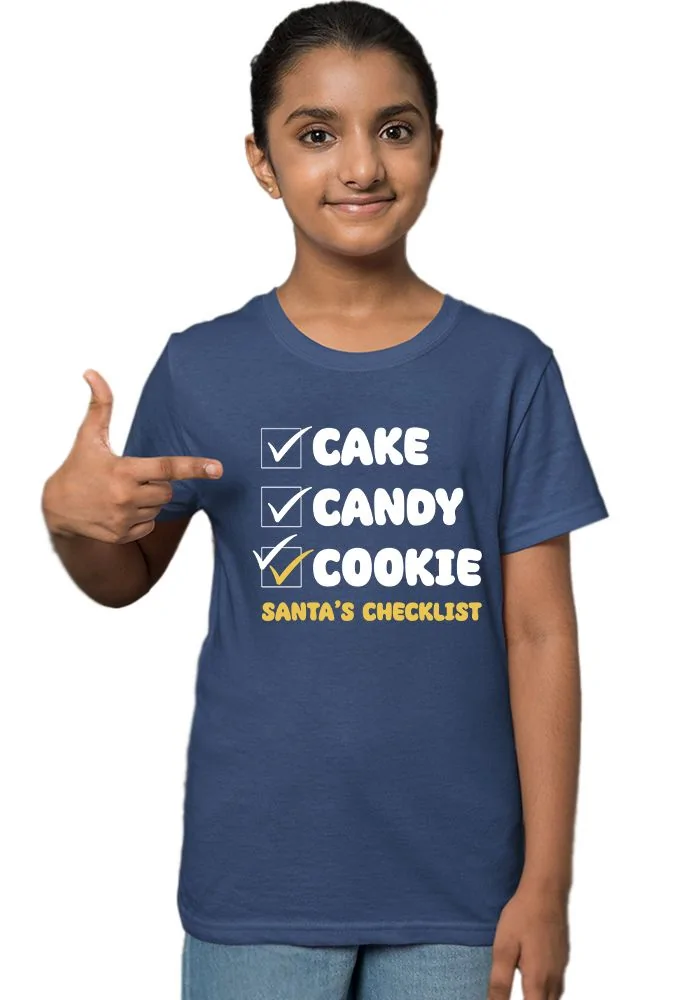 Cake Candy Cookie Sr Kids T-Shirt