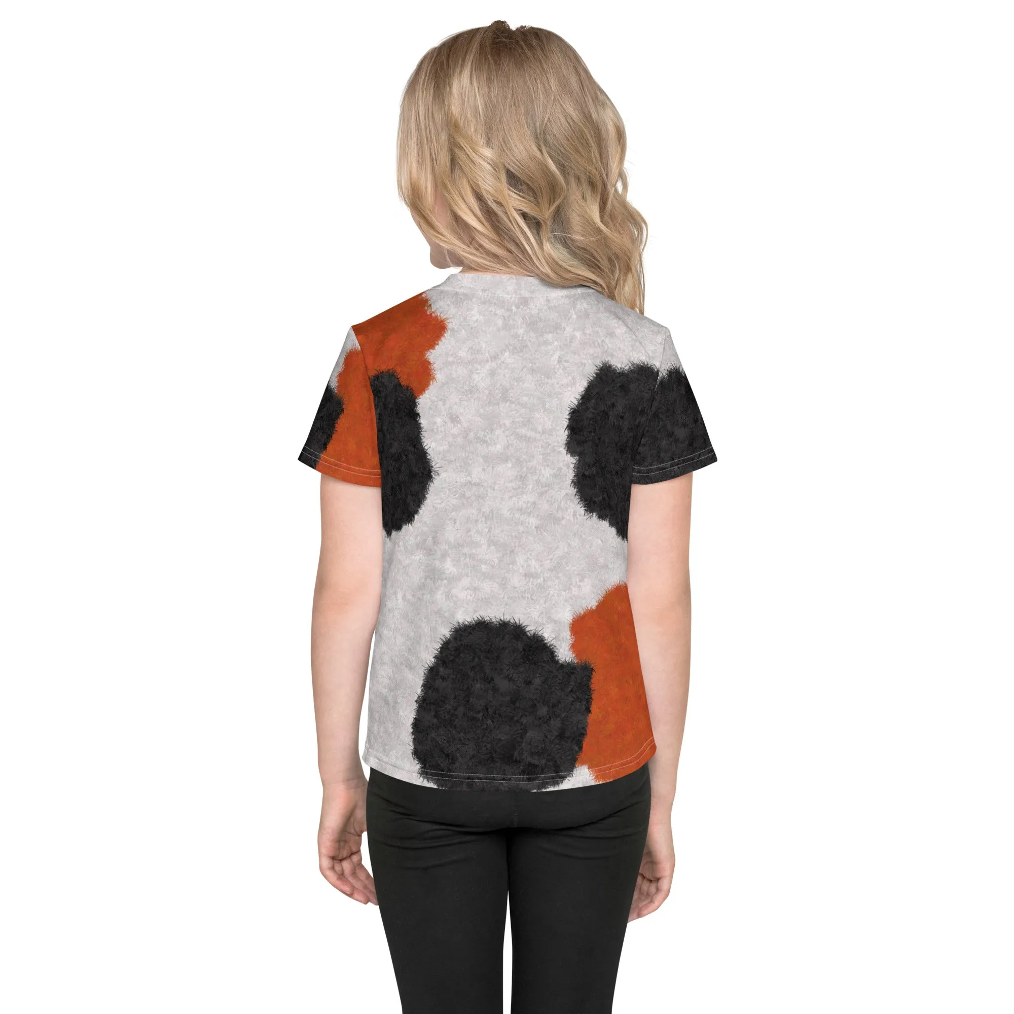 Calico Cat Fur Print Kids' T-shirt