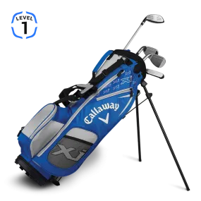 Junior Callaway XJ1 Golf Set in Blue 4 Pieces for Right-Handed Players