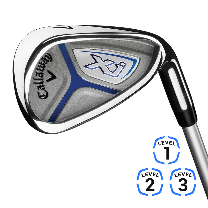 Junior Callaway XJ1 Golf Set in Blue 4 Pieces for Right-Handed Players