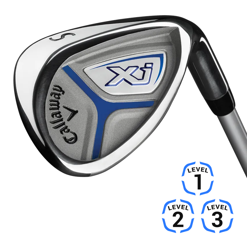 Junior Callaway XJ1 Golf Set in Blue 4 Pieces for Right-Handed Players