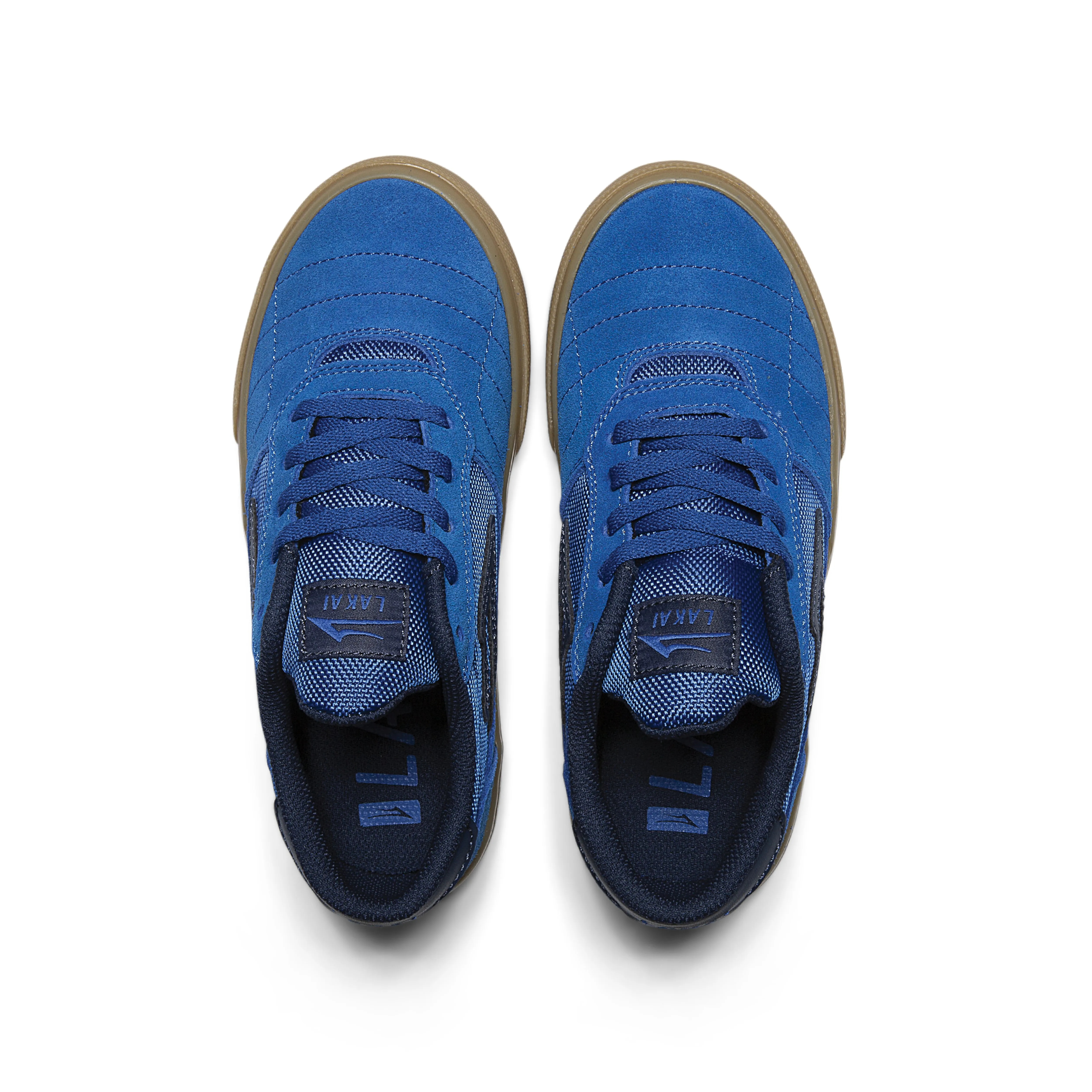 Cambridge Kids - Blue/Gum Suede