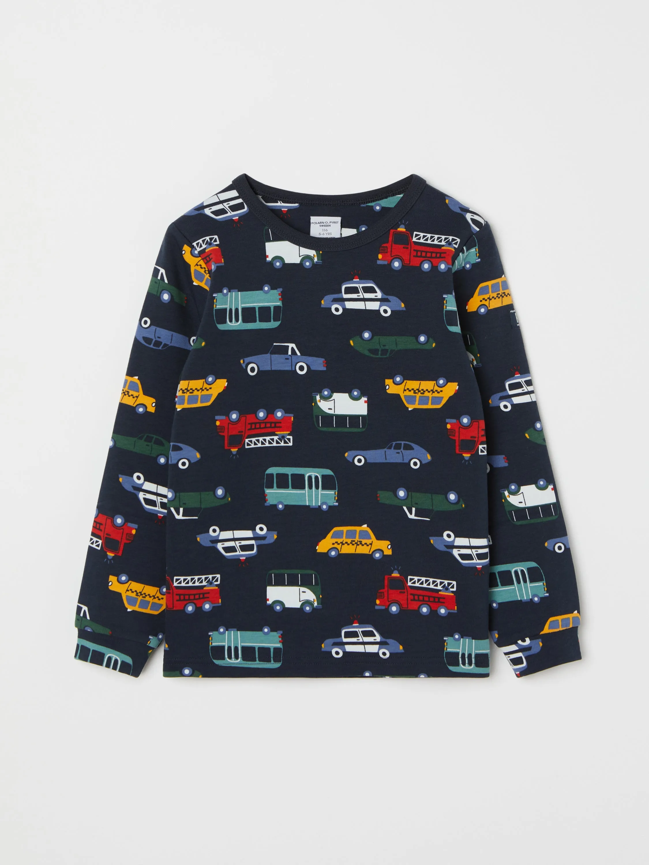 Car Print Kids Top