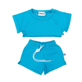 Carrington Kids - Crop Set | Aqua