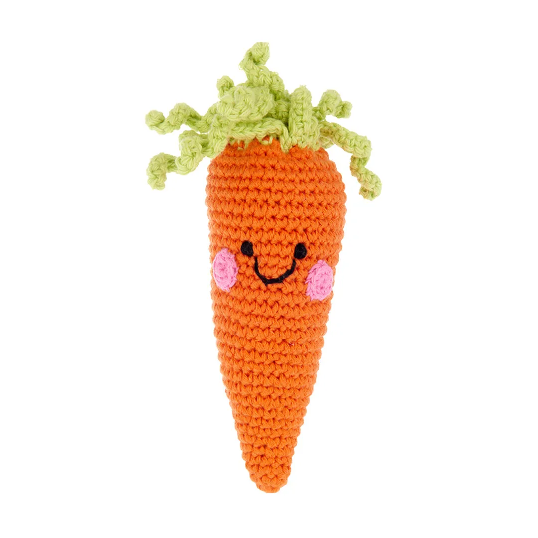 Baby Carrot-shaped Rattle