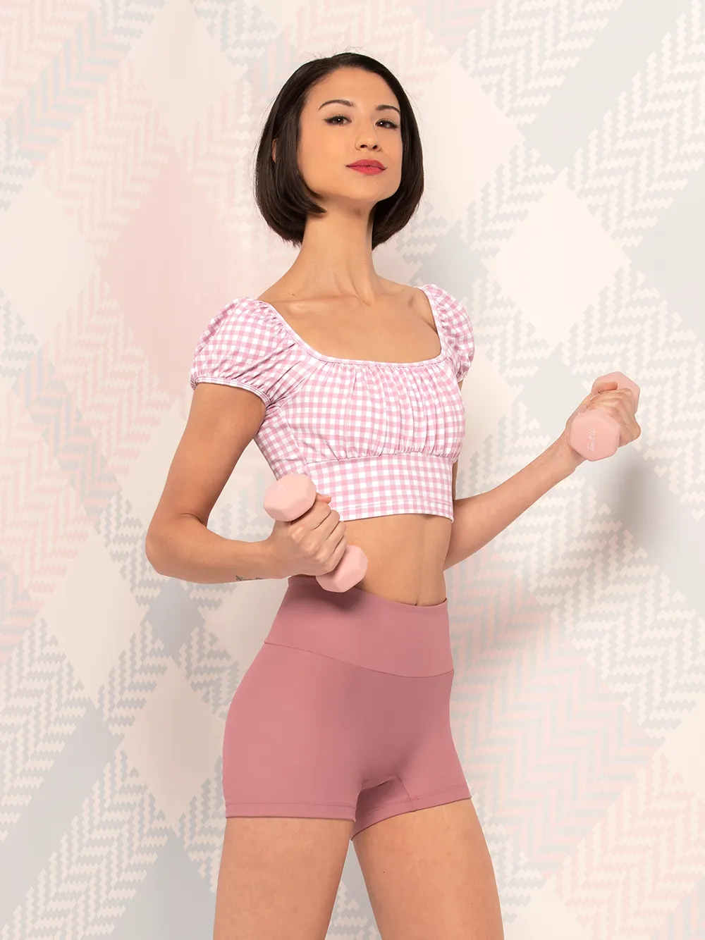 Cassie Longline Kids Crop Top