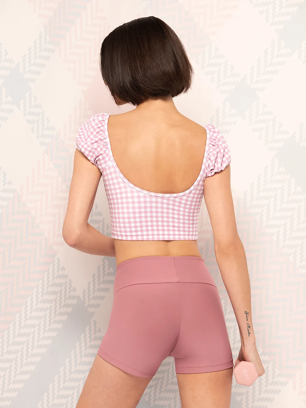 Cassie Longline Kids Crop Top