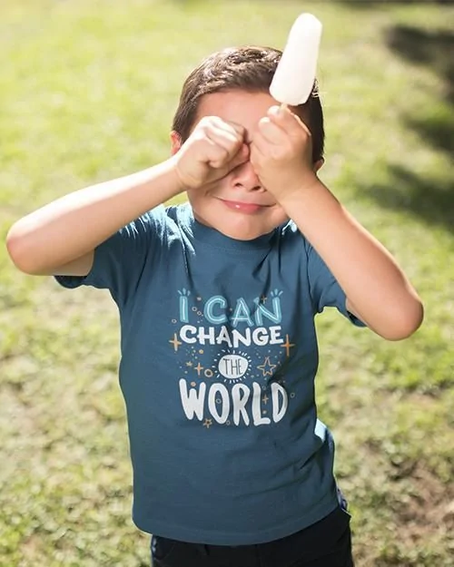 Change The World Kids T-Shirt