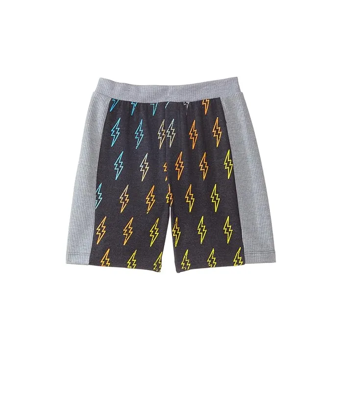 Chaser Children's Gradient Bolts Panel Shorts