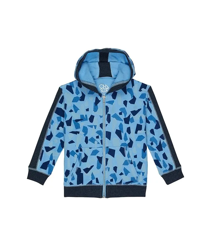 Chaser Kids Camo Zip-Up Hoodie