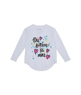 Chaser Kids The Future Is Mine Recycled Cozy Knit Tee (Toddler/Little Kids)