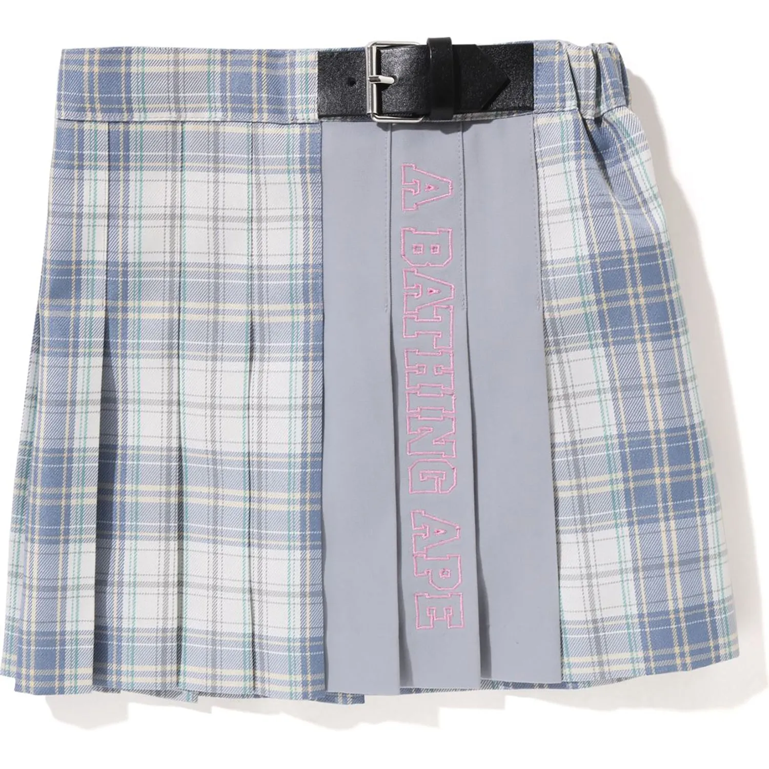 Check Pleated Skirt for Kids