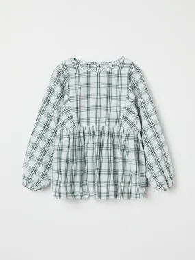 Checked Kids Blouse