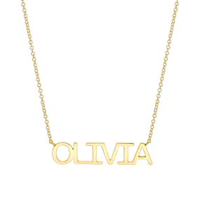 Children's Personalized Name Necklace