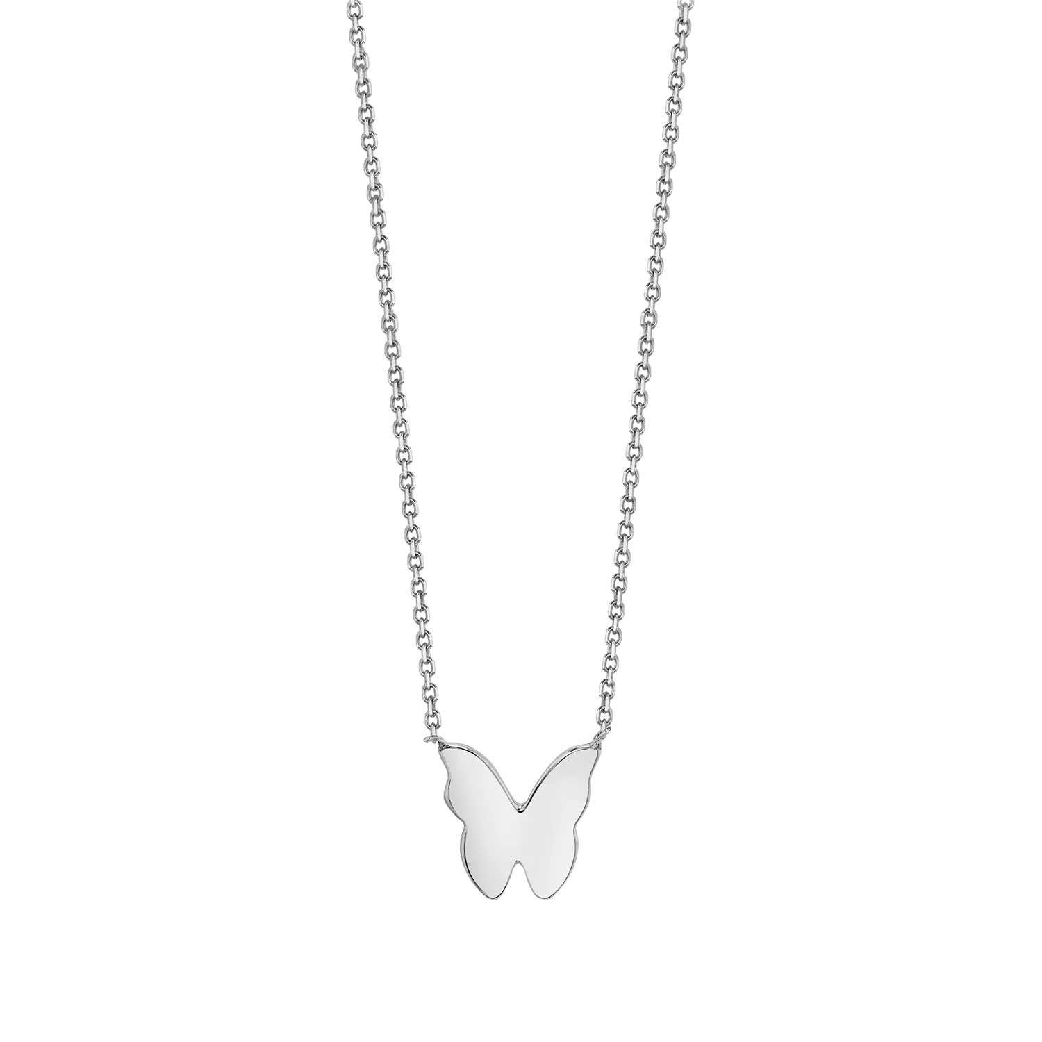 Children's butterfly charm necklace