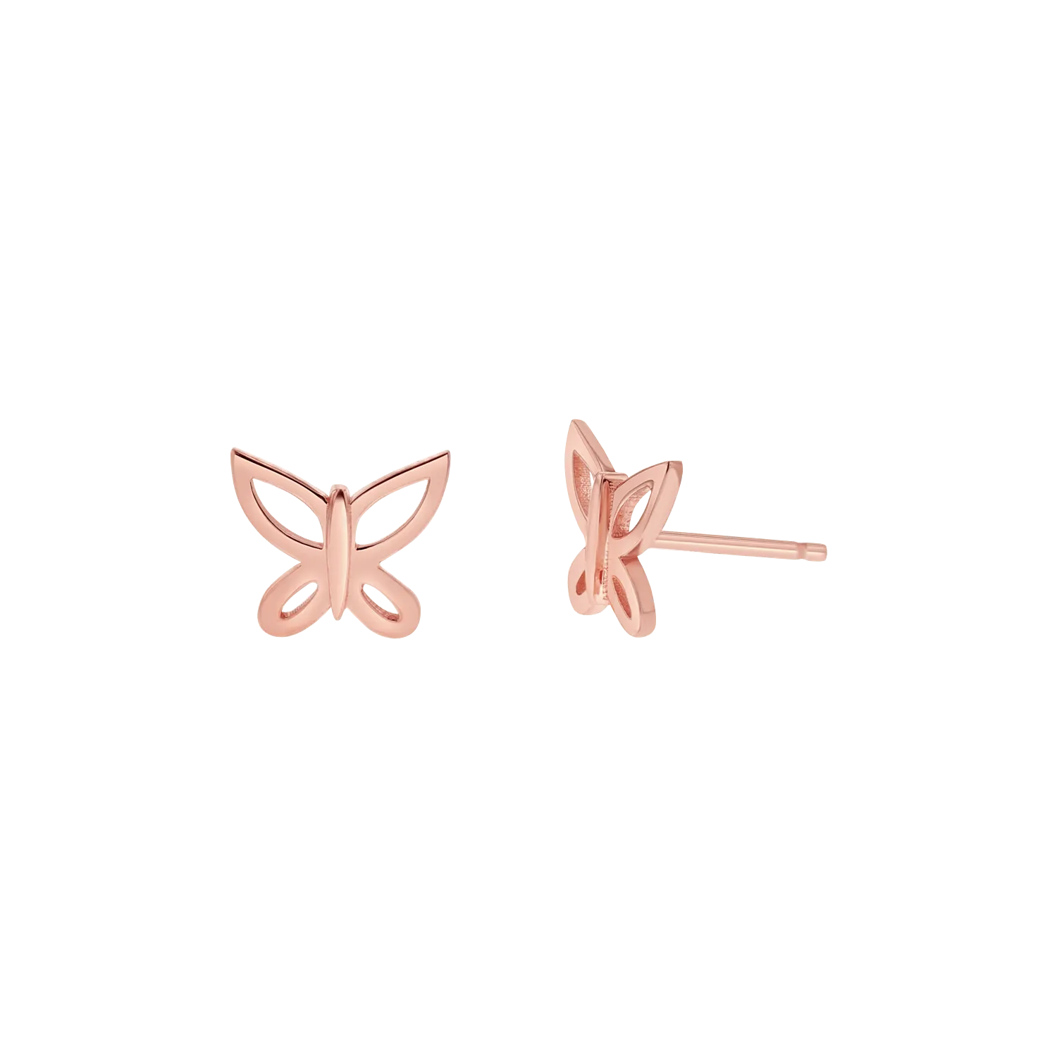 Girls' Butterfly Stud Earrings