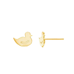 Kids Earrings Duck