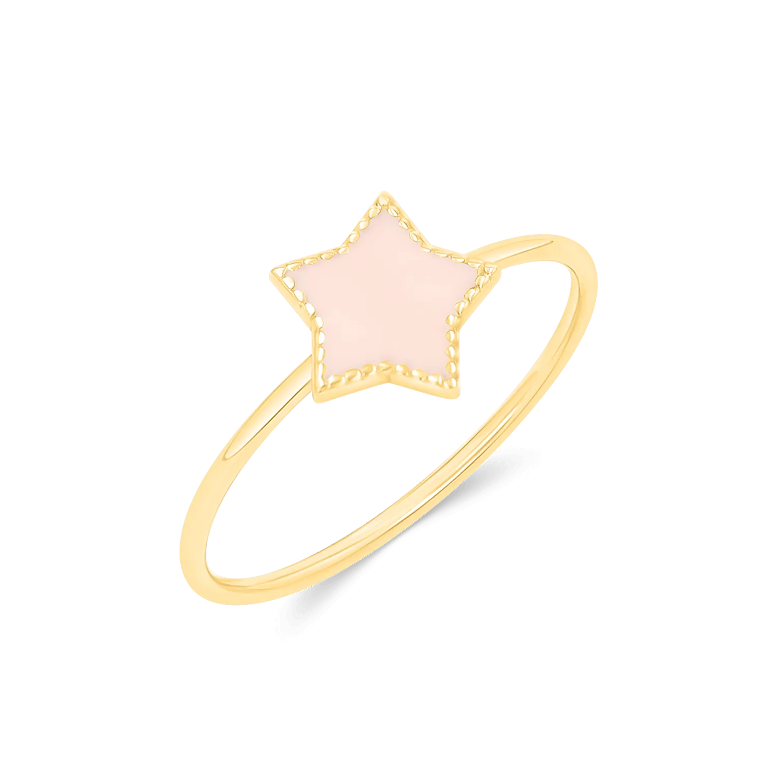 Starry Enamel Ring for Kids