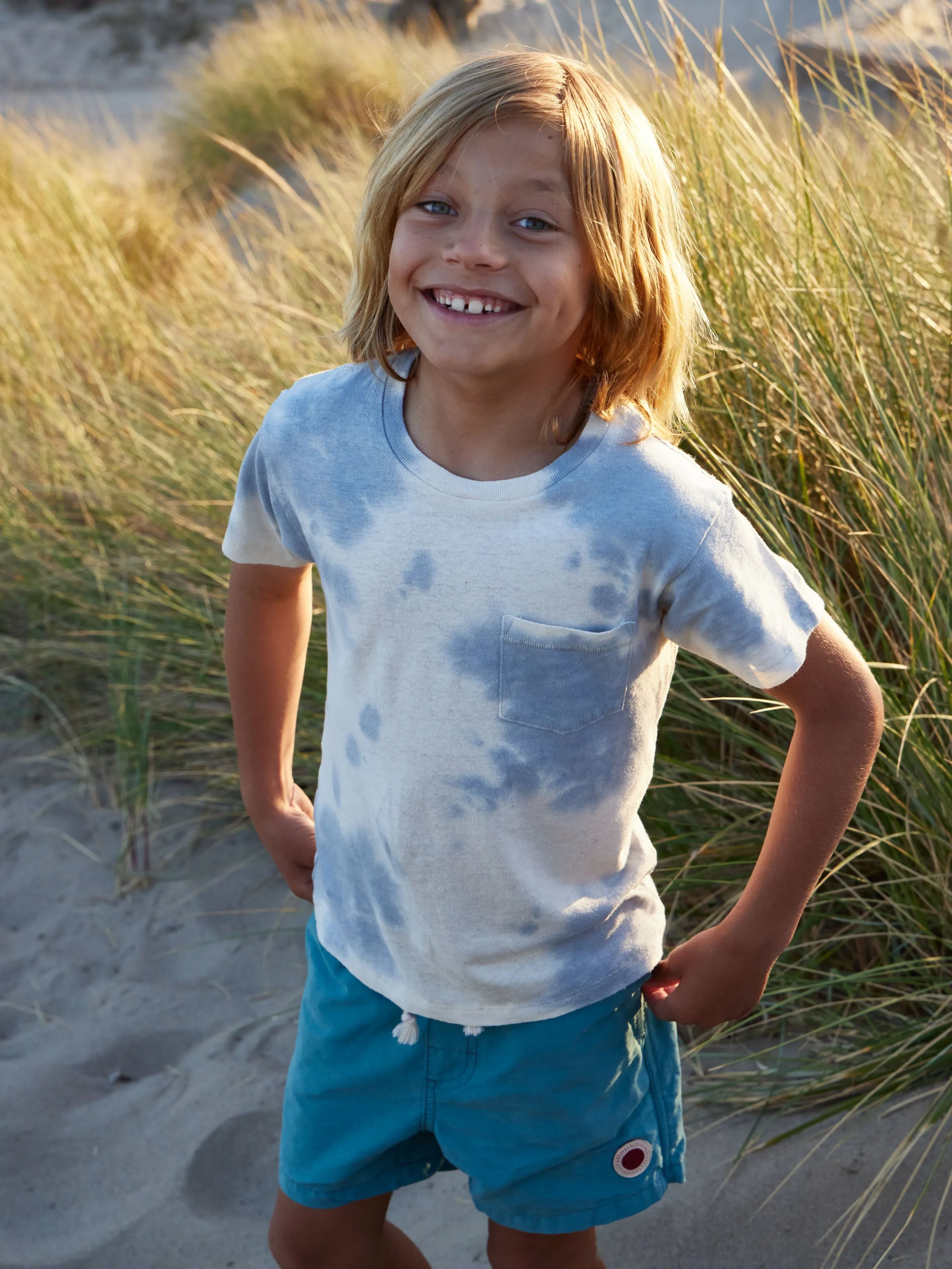 Kids Hemp Pocket Tee