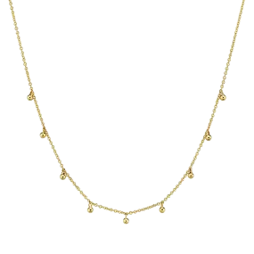 Children's petite ball chain necklace